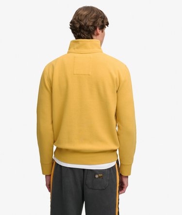 Gothic Varsity Half Zip Sweatshirt Afslappet Pasform Image 5