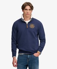 Gothic Varsity Sweatshirt mit lockerer Passform