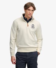 Gothic Varsity Sweatshirt mit lockerer Passform