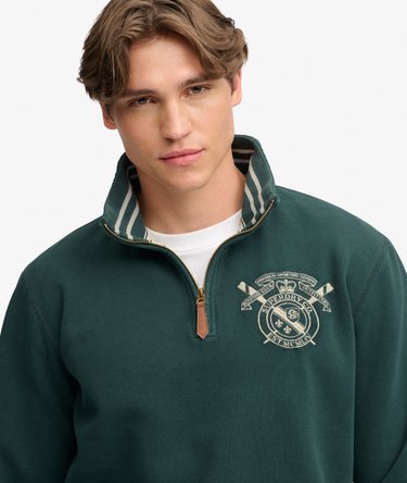 Gothic Varsity Sweatshirt mit lockerer Passform Image 4
