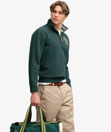 Gothic Varsity Sweatshirt mit lockerer Passform Image 2