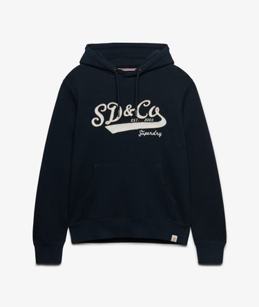 SD&Co Washed Embroidered Relaxed Hoodie Image 7