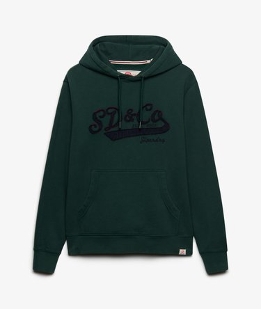 SD&Co Washed Embroidered Relaxed Hoodie Image 7