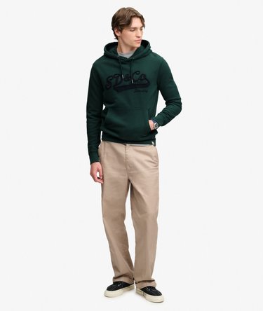 SD&Co Washed Embroidered Relaxed Hoodie Image 3