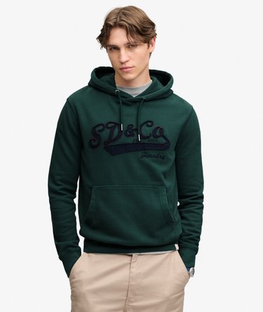 SD&Co Washed Embroidered Relaxed Hoodie Image 1