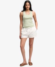 Cotton Broderie Beach Shorts
