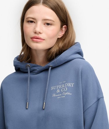 Luxe Casual Relaxed Hoodie Image 4