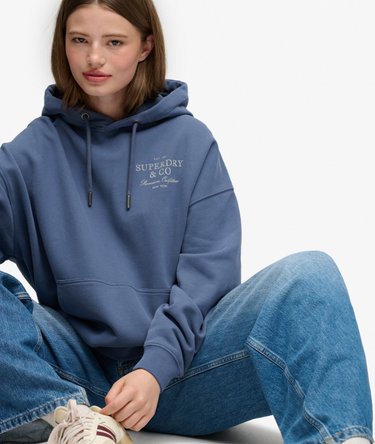 Luxe Casual Relaxed Hoodie Image 2