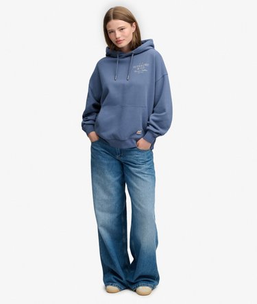Luxe Casual Relaxed Hoodie Image 3
