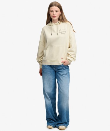 Luxe Casual Relaxed Hoodie Image 3