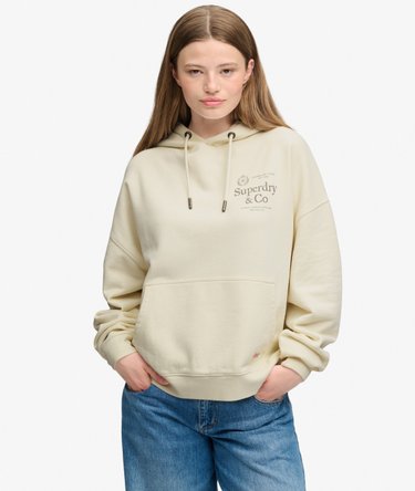 Luxe Casual Relaxed Hoodie Image 1