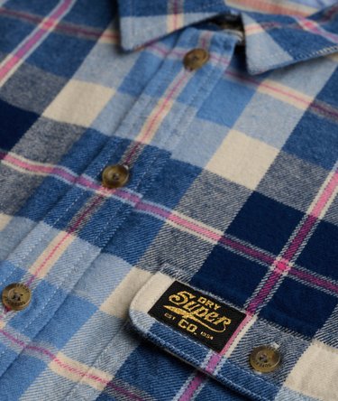 Lumberjack Check Flannel Shirt Image 6