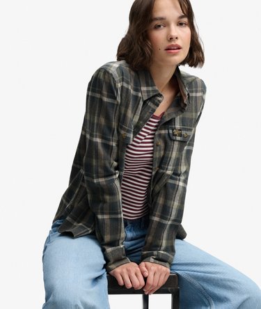Lumberjack Flanellen Overhemd Relaxed Pasvorm Image 2