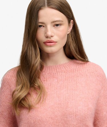 Slouchy Brushed Knit Jumper Image 4