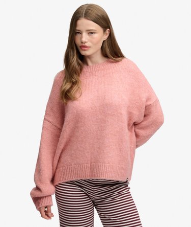 Slouchy Brushed Knit Jumper Image 1