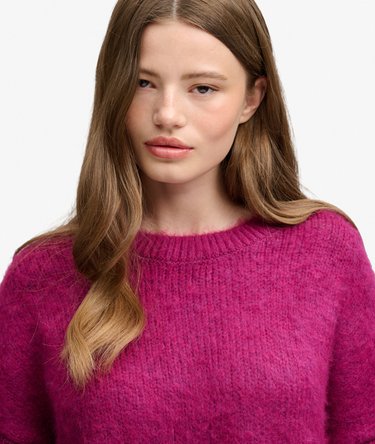 Slouchy Brushed Knit Jumper Image 4