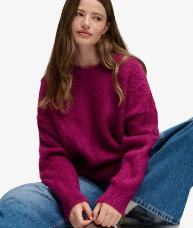 Slouchy Brushed Knit Jumper Image 2