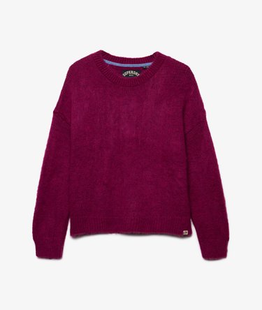 Slouchy Brushed Knit Jumper Image 7