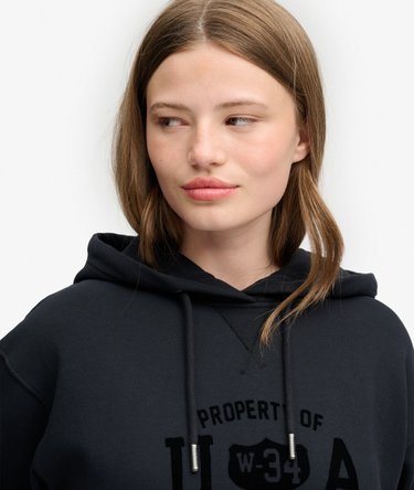 Athletic Flock Hoodie Image 4