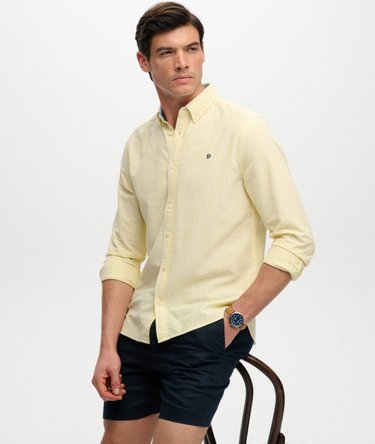 Preppy Oxford Long Sleeve Shirt Image 3