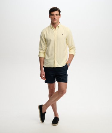 Preppy Oxford Long Sleeve Shirt Image 4