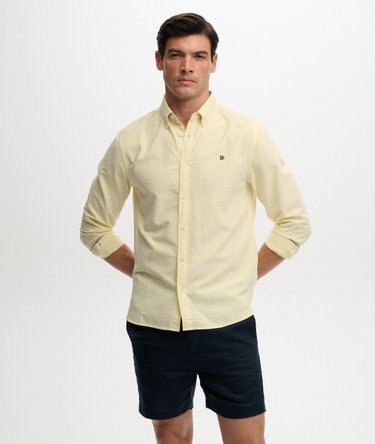 Preppy Oxford Long Sleeve Shirt Image 2