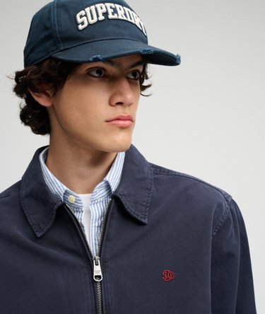 Lightweight Preppy Harrington Jacket Image 4