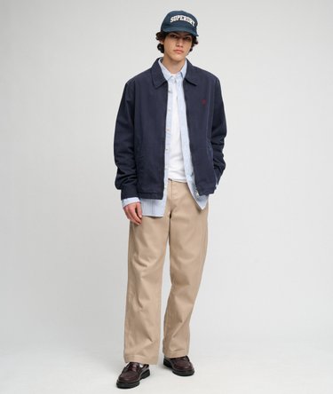 Lightweight Preppy Harrington Jacket Image 3