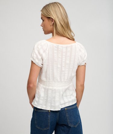 Athletic Essentials Half Button Top Image 5
