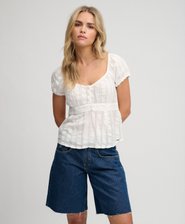Athletic Essentials Half Button Top