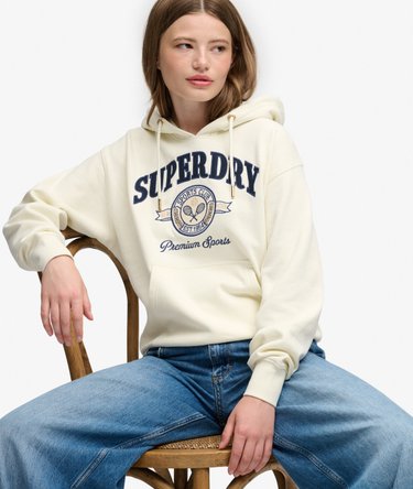 Sweat &agrave; capuche Country Crest coupe d&eacute;contract&eacute;e Image 2