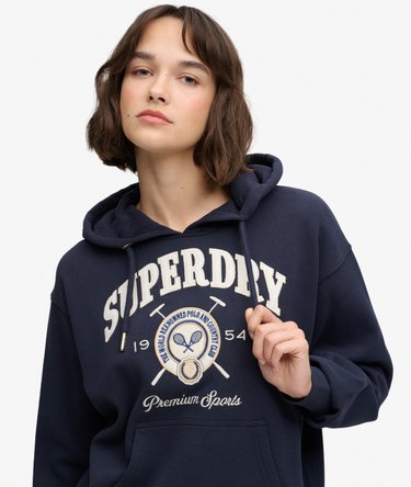 Country Crest Kapuzenpullover lockere Passform Image 4
