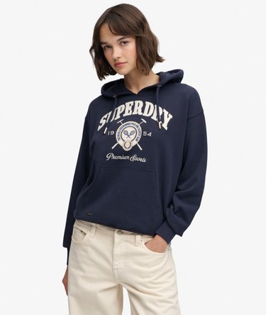 Country Crest Kapuzenpullover lockere Passform Image 1