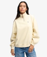 Luxe Casual Half Zip -collegepaita Rento Istuvuus