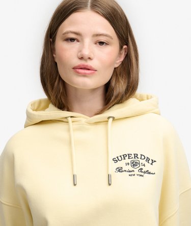 Luxe Casual Embroidered Relaxed Hoodie Image 4