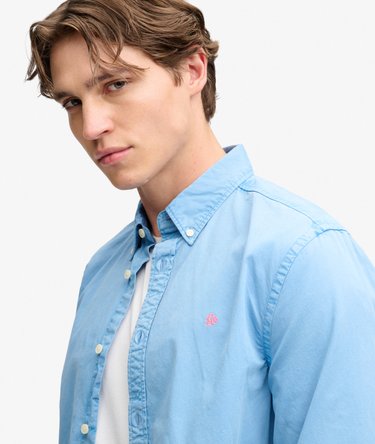 Garment Dyed Long Sleeve Shirt Image 4