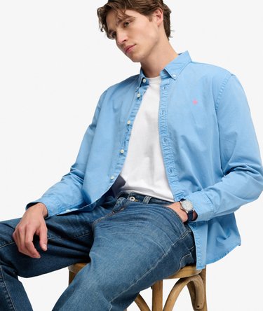 Garment Dyed Long Sleeve Shirt Image 2