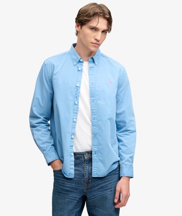 Garment Dyed Long Sleeve Shirt Image 1