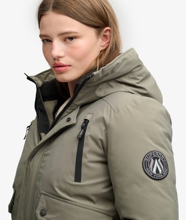 City Padded Bomber Jas Relaxed Pasvorm Image 4