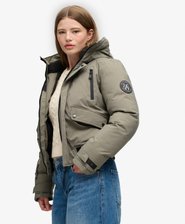 City Padded Bomber Jas Relaxed Pasvorm