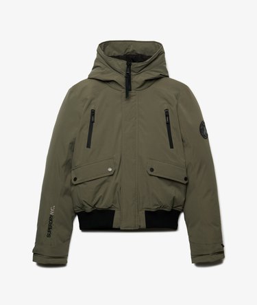 City Padded Bomber Jas Relaxed Pasvorm Image 8