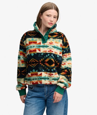Super Zachte Teddy Fleece met Print Image 1