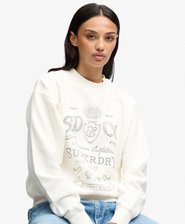Sweatshirt Vintage Workwear &agrave; Col Rond