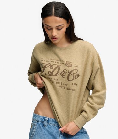 Industry Worker Loose Crew Sweatshirt Image 2