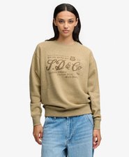 Industry Worker Loose Crew Sweatshirt