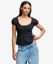 Athletic Essentials Half Button Top