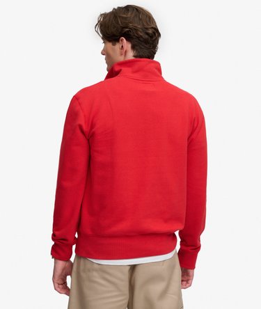Essential Serif Logo Half Zip Sweatshirt Image 5