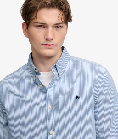 Preppy Oxford Long Sleeve Shirt Image 4