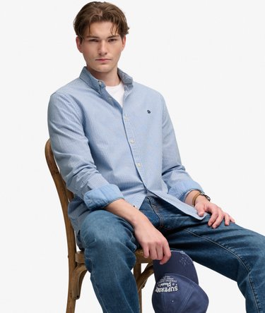Preppy Oxford Long Sleeve Shirt Image 1