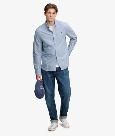 Preppy Oxford Long Sleeve Shirt Image 3